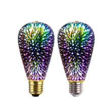 Color Box Packed LED 3D Bulb with 85V-265V Input Voltage